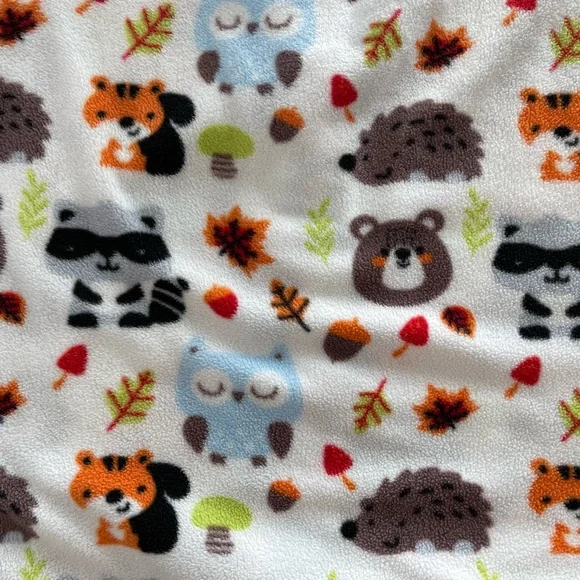 Kids Sleep Sack with Animal Print - White and Multicolor - Picture 4 of 4